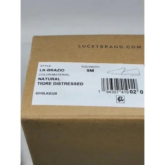 Lucky Brand Women's Brazio Loafer Suede Brown 9M - Picture 8 of 9